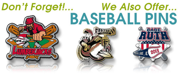 Custom Softball Trading Pins